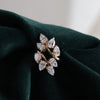 2.17 Carat Lab Grown Diamond Ring 18K Yellow Gold Pear Diamond