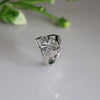 Marquise Shape Lab Grown Diamond Ring-18KT White Gold