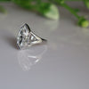 Marquise Shape Lab Grown Diamond Ring-18KT White Gold
