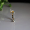 1 CT Heart Shape Lab Grown Diamond Ring