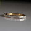 0.25 CT Fancy Lab Grown Diamond Ring-18KT Gold