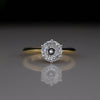 Portuguese Cut Lab Grown Diamond Engagement Ring in Gold | Solitaire Ring