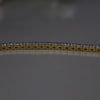 8 Cents Lab Grown Diamond Round Tennis Bracelet | 14K Yellow Gold