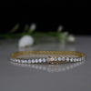 8 Cents Lab Grown Diamond Round Tennis Bracelet | 14K Yellow Gold