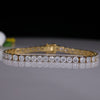 0.22 Cents Each Premium Round Lab Grown Diamond Tennis Bracelet