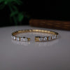 Elegant Round Cut Lab-Grown Diamond Tennis Bracelet in 14K Gold for Women