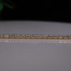 Elegant Round Cut Lab-Grown Diamond Tennis Bracelet in 14K Gold for Women