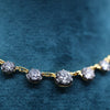 Classic Style Georgian Round Lab Grown Diamond Tennis Necklace
