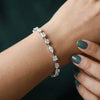 Radiate Elegance with Our Multi Shape Diamond Bracelet