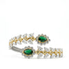 CVD Diamond Bracelets in Fancy and Round Shapes - 18kt Gold