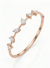 Marquise, Pear &amp; Triangle Shape Lab Grown Diamond Bracelet