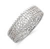 3.2 Carat Cluster Diamond Bracelet in White Gold