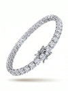 20 Cent Round Brilliant Cut Lab Grown Diamond Tennis Bracelet