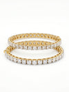 40 Pointer Round Brilliant Cut Lab Grown Diamond Bangles