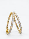 40 Pointer Round Brilliant Cut Lab Grown Diamond Bangles