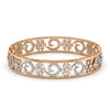 CVD Diamond Wedding Stylish Bangle for Her