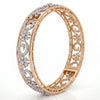 CVD Diamond Wedding Stylish Bangle for Her
