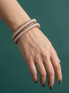 70 Pointer Each Diamond Bangles Openable Gold Diamond Bangle
