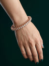 Beautiful Floral Design Lab Grown diamond bangles