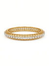 15 Cent Round Cut Lab Grown Diamonds Bangles