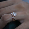Bridal Lab Grown Solitaire Diamond Ring