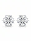Solitaire Lab Diamond Ear Stud - 18kt Gold