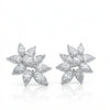 Cocktail Earring with CVD Diamonds - 18kt Gold