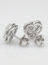 Heart Cut Lab Grown Diamond Halo Set Earrings