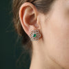 0.77 CT Round Brilliant Cut Lab Grown Diamond Earring