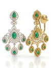 Beautiful Lab Created Round Shaped Diamond Earring