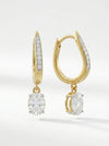 Royal Dazzle Lab Grown Diamond Earrings