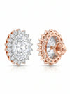 Oval Shape Lab Grown Diamond Earrings
