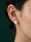 Oval Shape Lab Grown Diamond Earrings