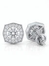 Vintage Charm Lab Grown Diamond Earrings