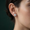 Vintage Charm Lab Grown Diamond Earrings