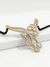 2.6 CT Round Brilliant Cut Lab Grown Diamond MangalSutra