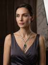 Round Brilliant Shape Lab Grown Diamond Bridal Necklace