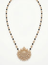 Beautiful Close Setting Diamond Necklace in 22k Yellow Gold