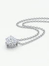 2.0 Carat Heart Shape Lab Grown Diamond Solitaire Pendant