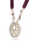 Beautiful Lab Created Floral diamond pendant in 18k Yellow Gold