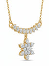 Lab Grown Diamond Tanmaniya Pendant-18kt yellow gold