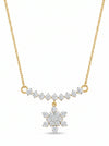 Lab Grown Diamond Tanmaniya Pendant-18kt yellow gold