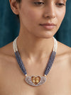 Our Lab Created Traditional Diamond Pendant In 18k Yellow Gold