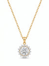 Solitaire Lab Diamond Pendant - 18kt Gold