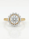 Solitaire Lab Diamond Engagement Ring - 18kt Gold