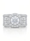 Princess Crown Lab grown Diamond Ring - 18kt Gold