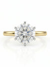 Solitaire Round Brilliant Cut Lab Grown Diamond Ring