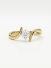 1.0 CT Round Brilliant Cut Lab Grown Diamond Ring