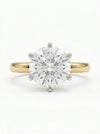 1.5 CT Round Brilliant Cut Lab Diamond Solitaire Ring