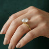 1.5 CT Round Brilliant Cut Lab Diamond Solitaire Ring